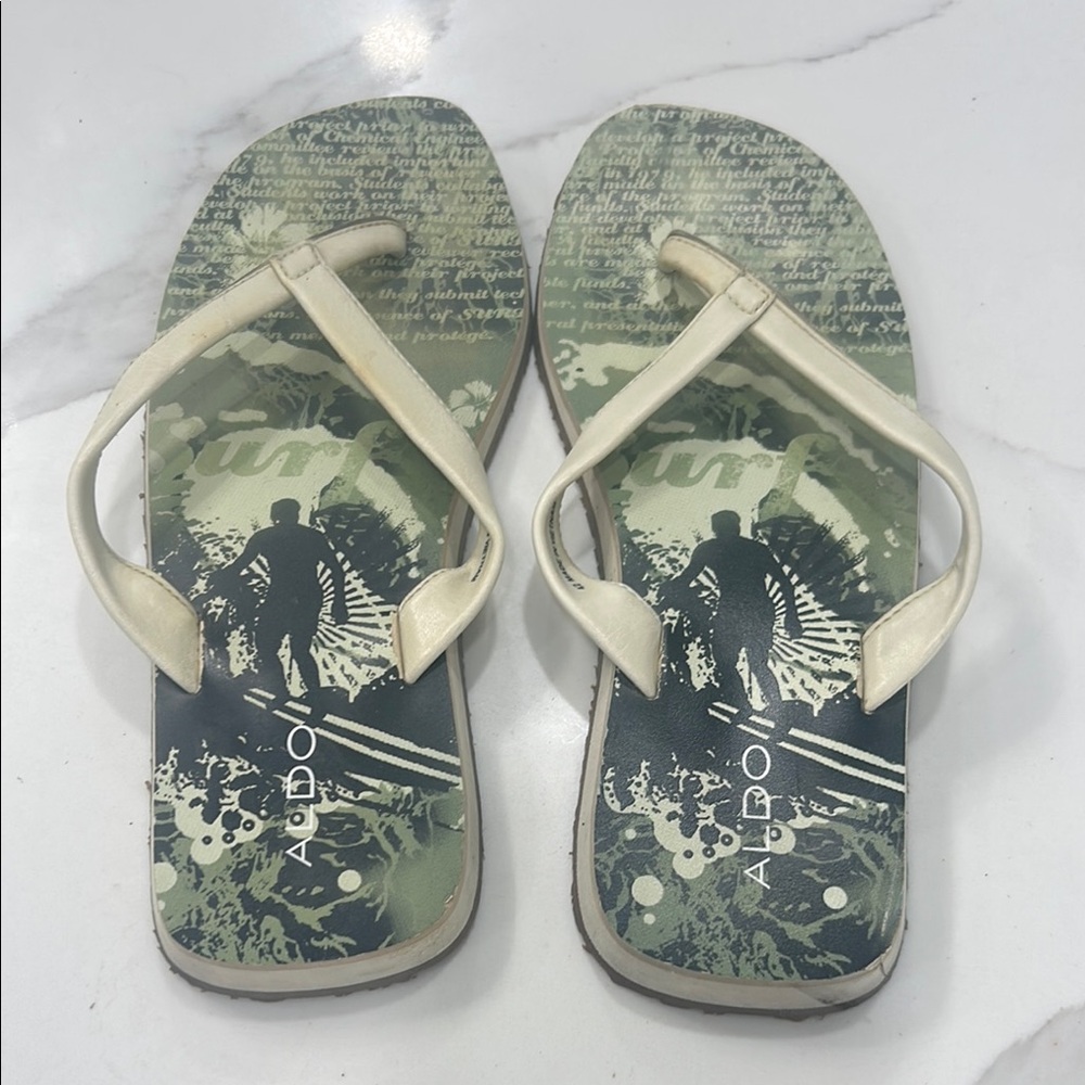 Aldo Summer Flip Flops. Size‎ 42